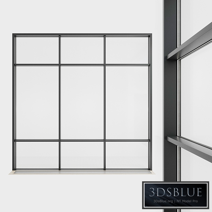 Panoramic glazing. Stained glass. 52