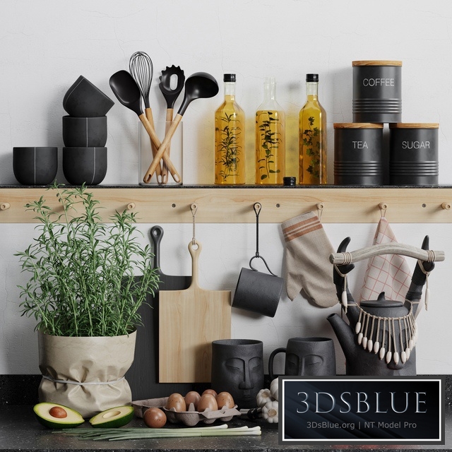 Decorative kitchen set 03