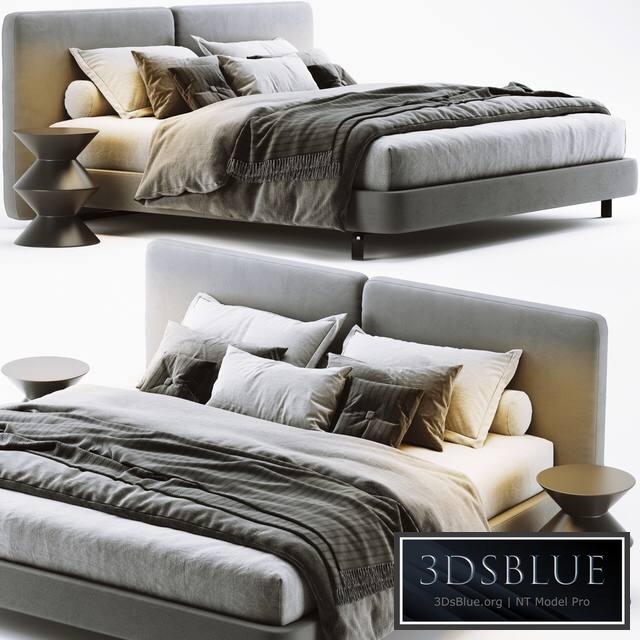 Minotti Tatlin Cover Bed