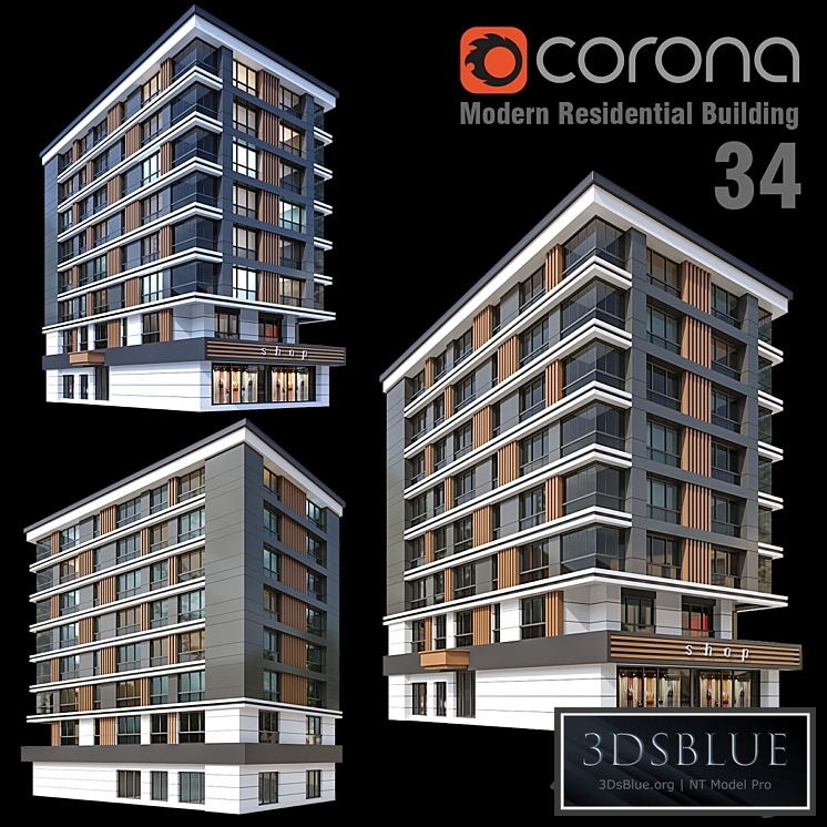 Modern Residential Building 34