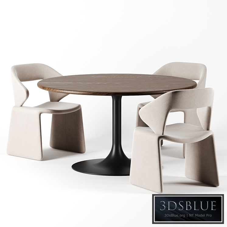 Suit chair dining set by Artifort