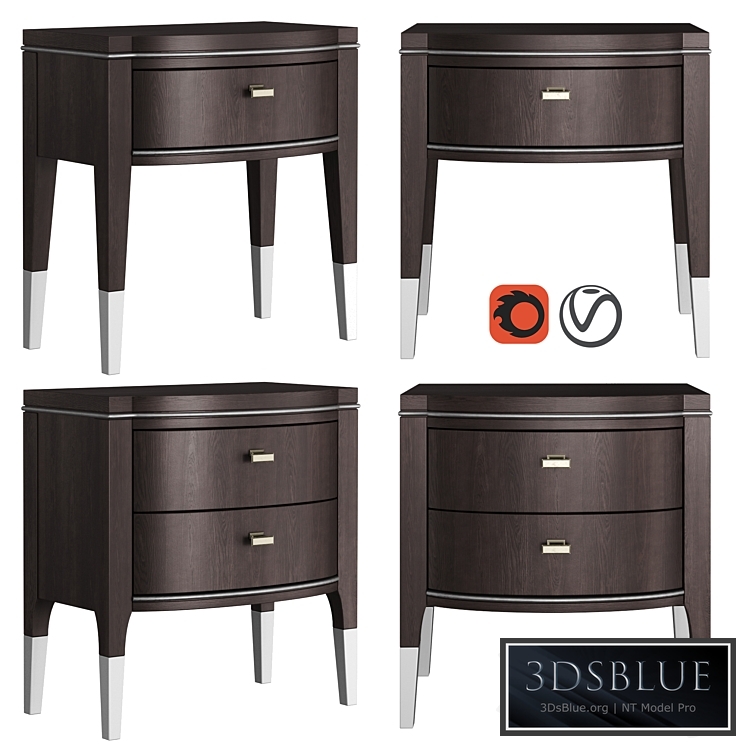 Dantone Home Grand bedside table
