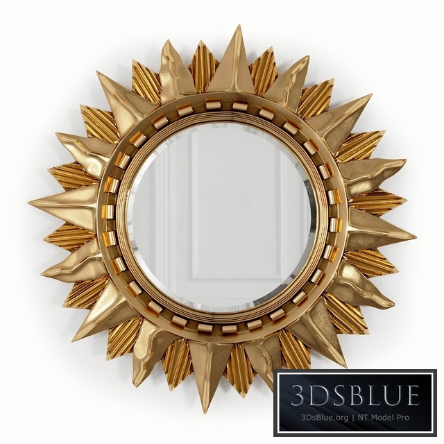Mirror-sun Sol Gold