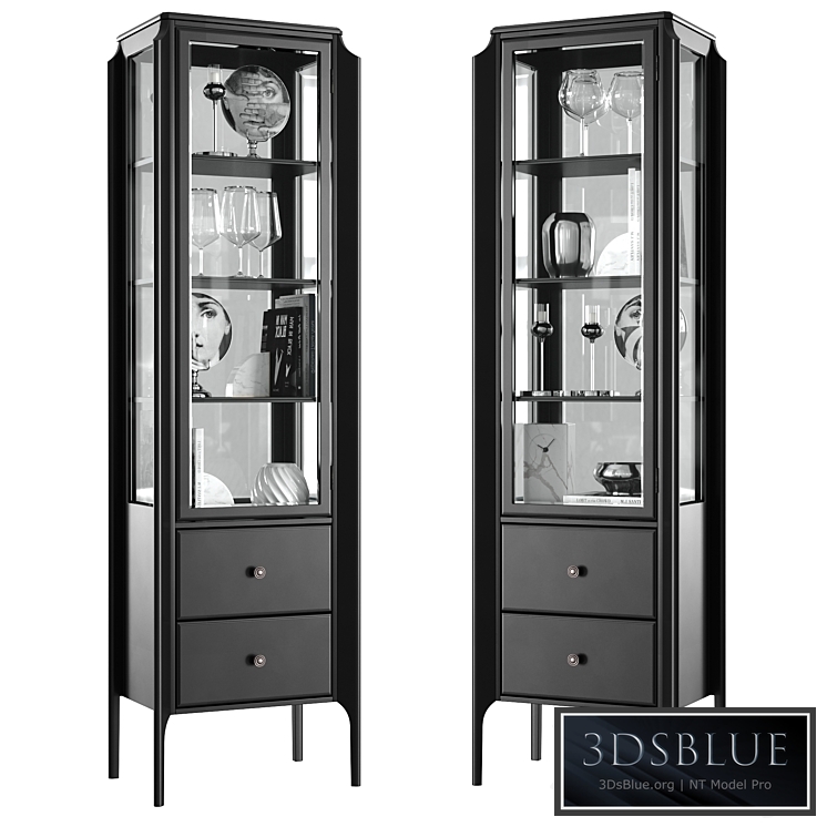 Dantone Home Glass showcase Le Visage