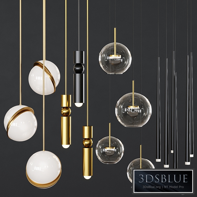Pendant lights set 039