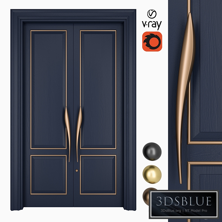 Door Set Elmes Archism T1243