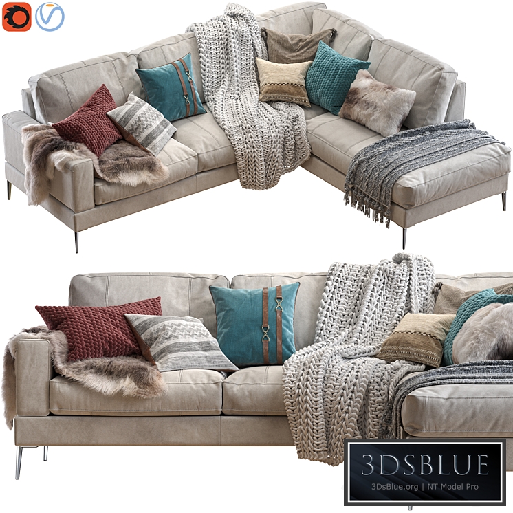 Capri sectional sofa