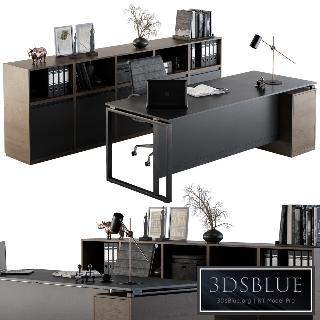 Office Furniture - Manager Set 07