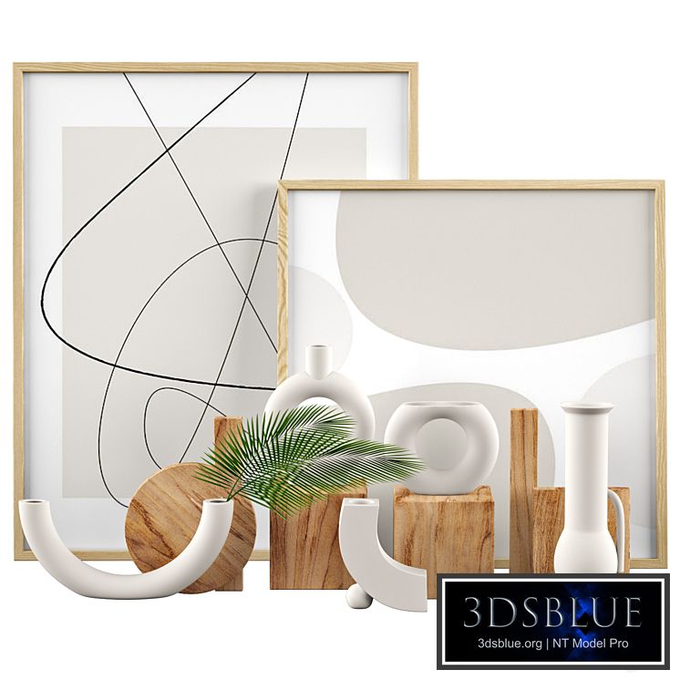 Decor Set | NutPottery | Minimalist plain color vase | Handmade Ceramic Vase