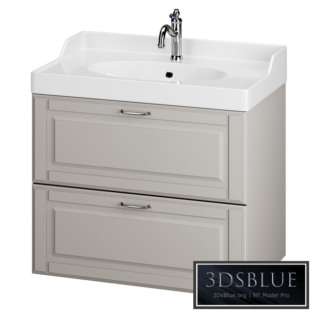 Cabinet GODMORGON + Sink RETTVIKEN by IKEA