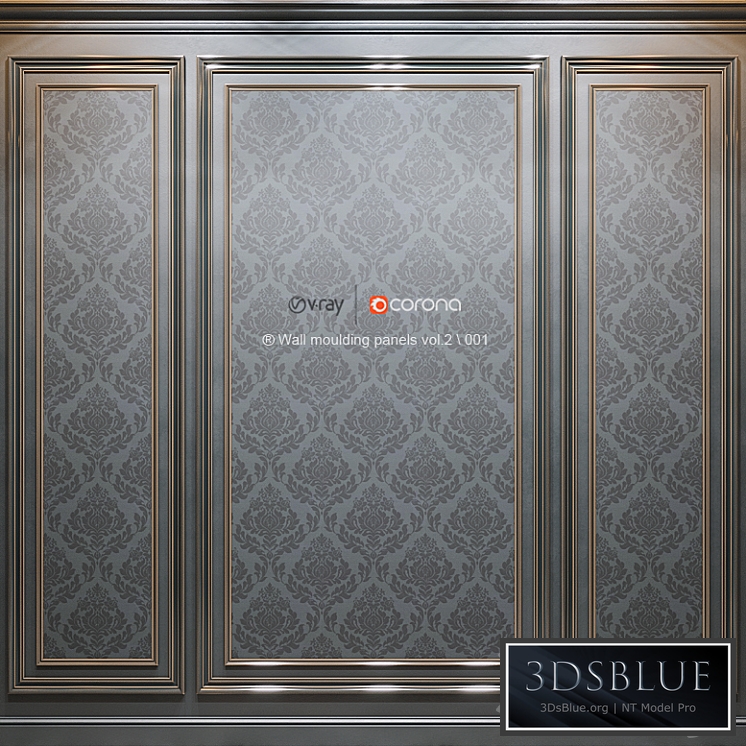 Wall molding panels vol. 2 \ 001