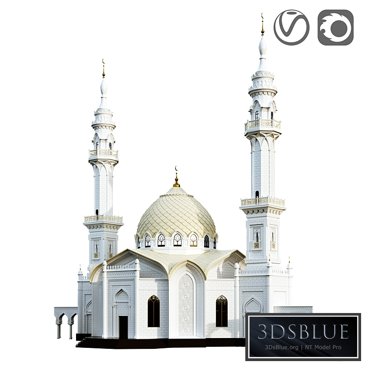 White mosque