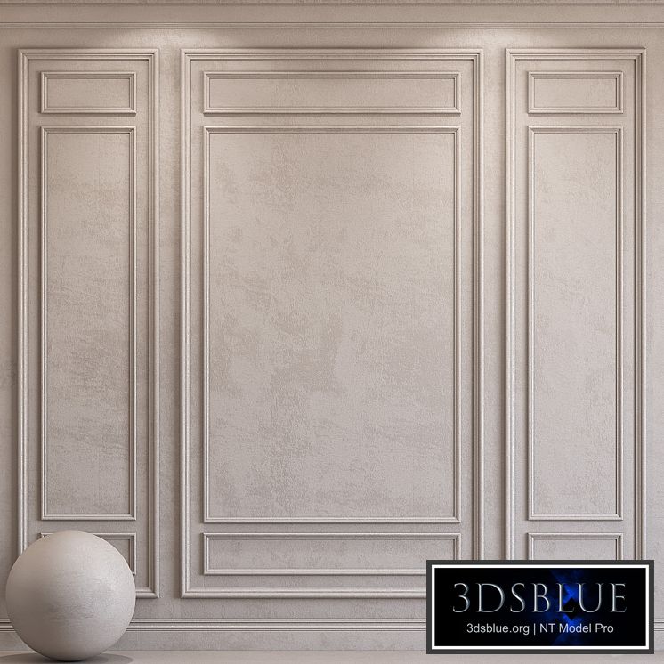 Decorative plaster with molding 46