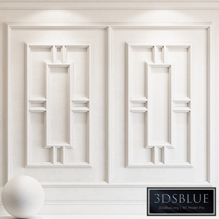 Decorative plaster with molding 47
