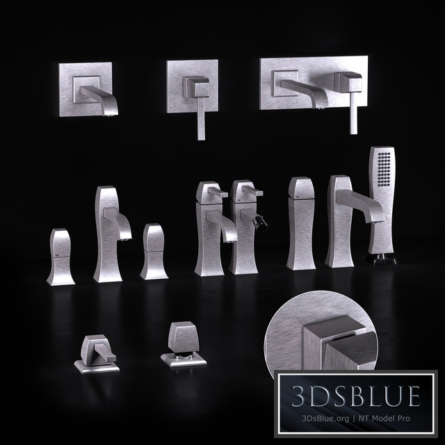 Gessi Mimi mixers for sink and bath