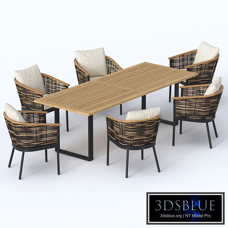 Slettvoll Marty spisestol and Robin spisebord