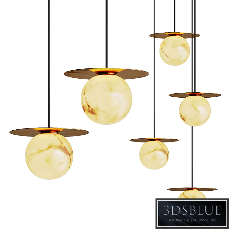 Ball pendant lamp MARBLE ORB