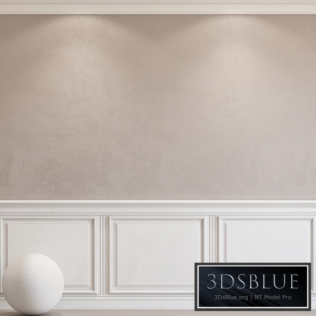 Decorative plaster with molding 58