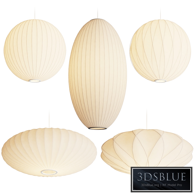 George Nelson Bubble Pendant Lamps