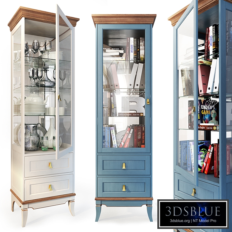 Single-door wardrobe / showcase for dishes Thelma, Gomeldrev. Showcase