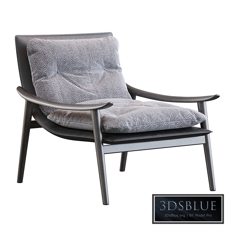 Minotti Fynn Saddle Hide Armchair