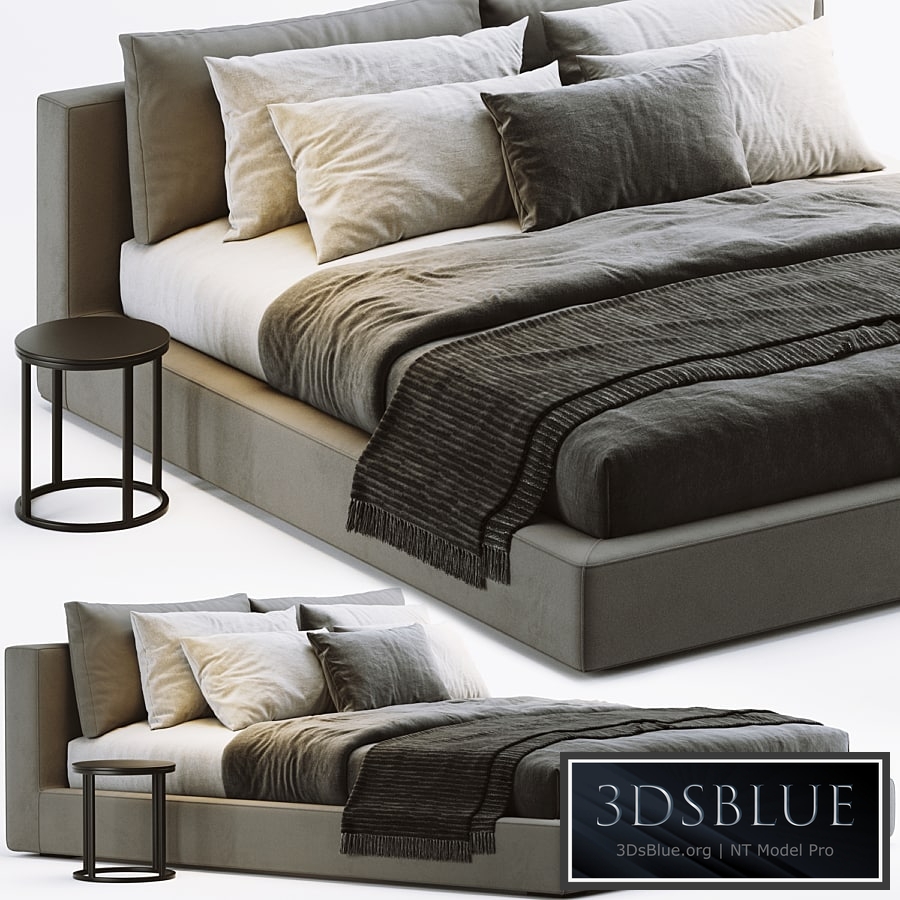 RH Cloud Platform Bed