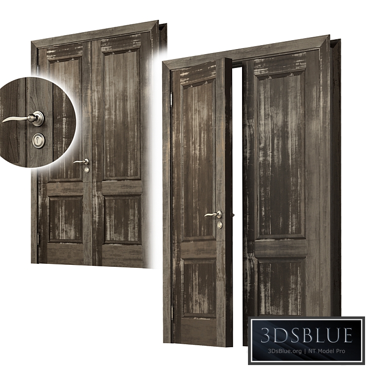 Double door vintage classic