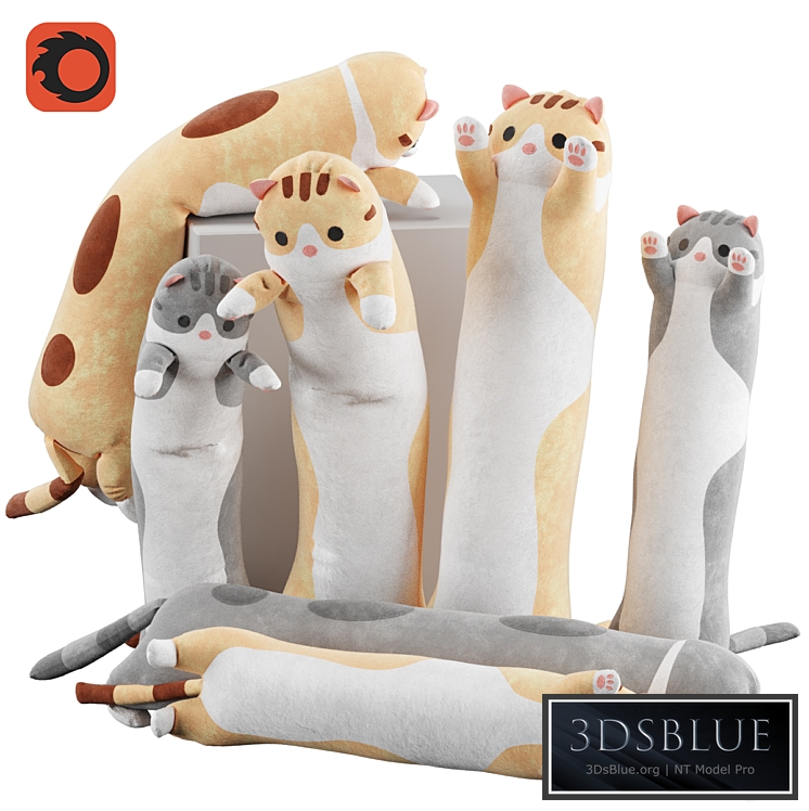 Stuffed plush toy, cat from aliexpress