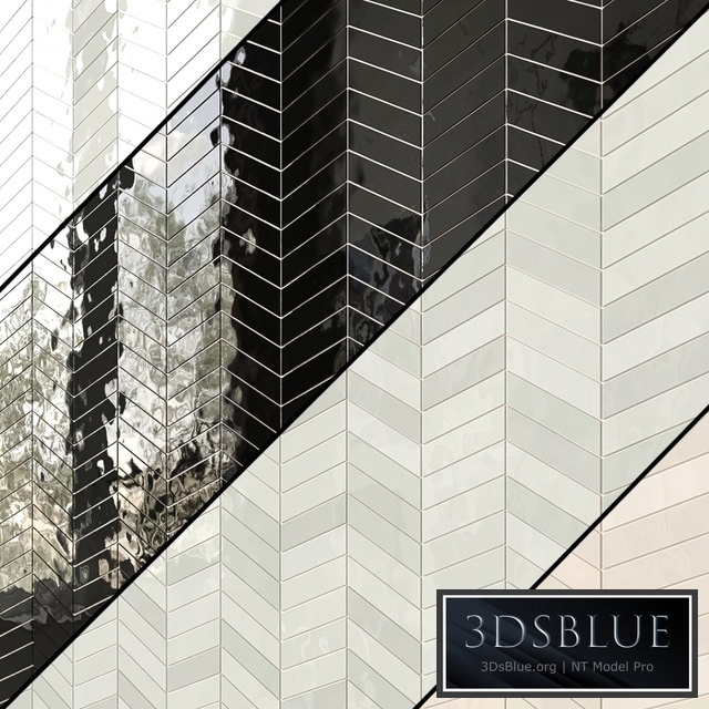 British Ceramic Tile Chevron 4 types