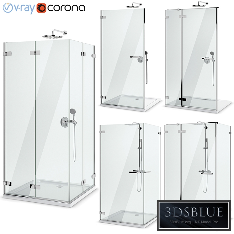 Shower enclosures and doors Radaway | Arta set 101