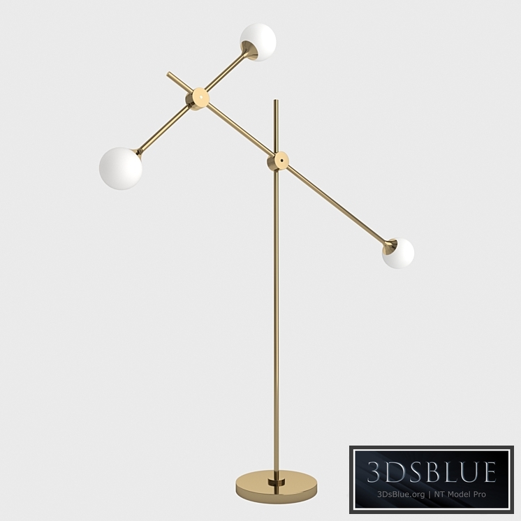 Floor lamp lampatron tilt