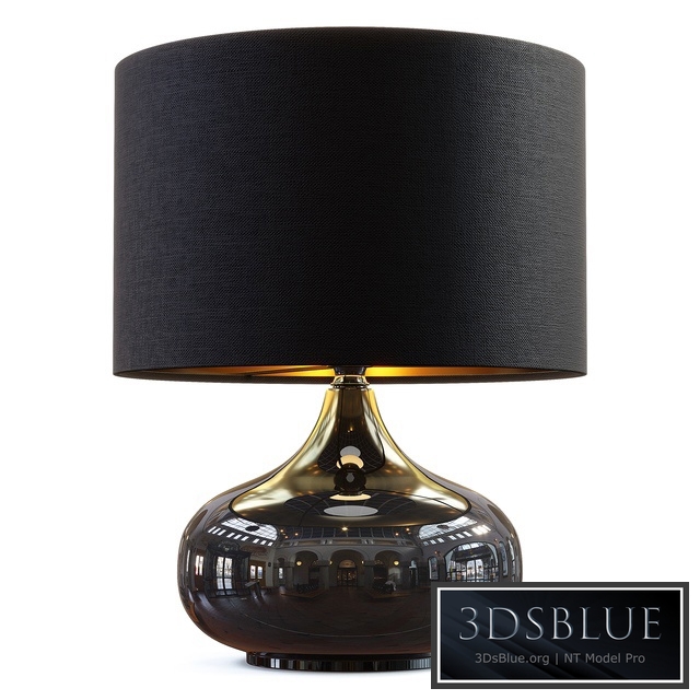 Zara Home - The black ceramic lamp