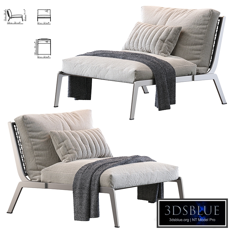 Happy Armchair Flexform