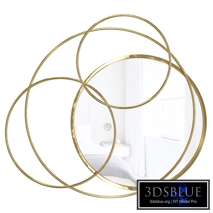 Khloe Layered Wall Mounted Mirror