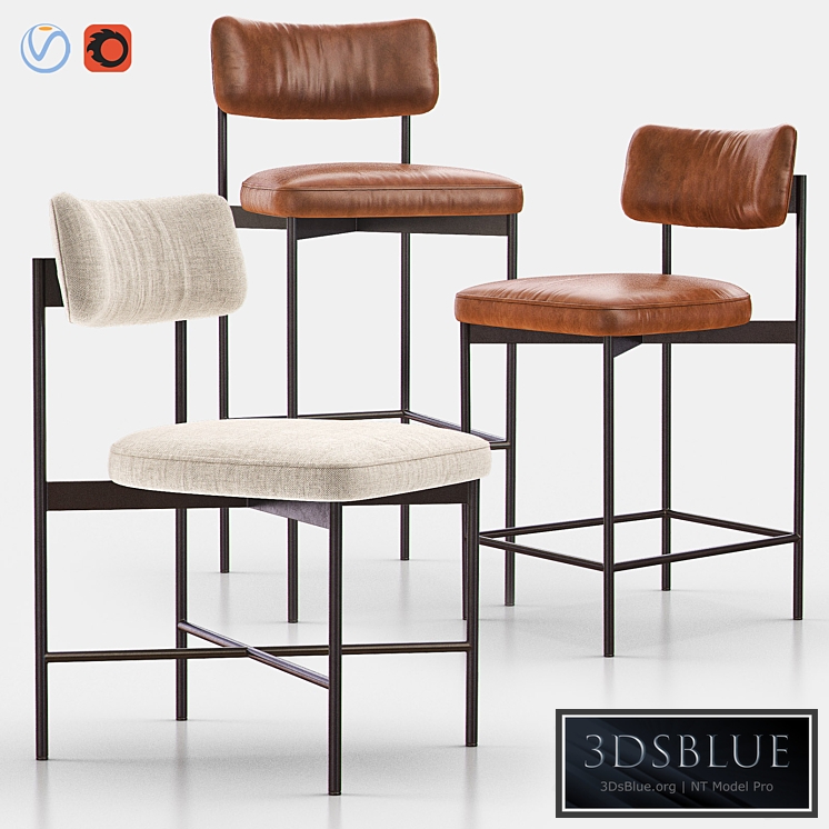 MAISON Dining Chair, Bar & Counter Stools