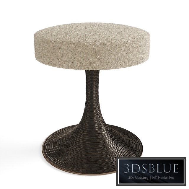 Chahan Tourbillon Bronze Stool