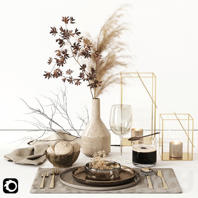 Autumn tableware