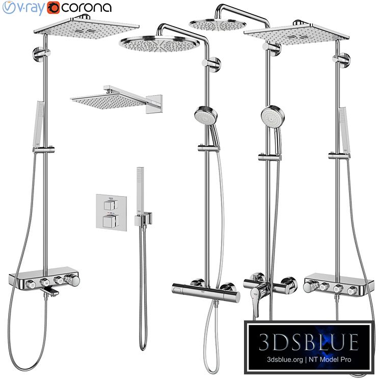 Grohe Shower Systems Set 106