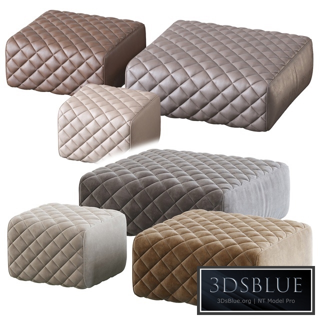 ASHLEY Pouf by Minotti