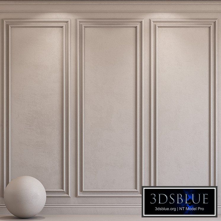 Decorative plaster with molding 71