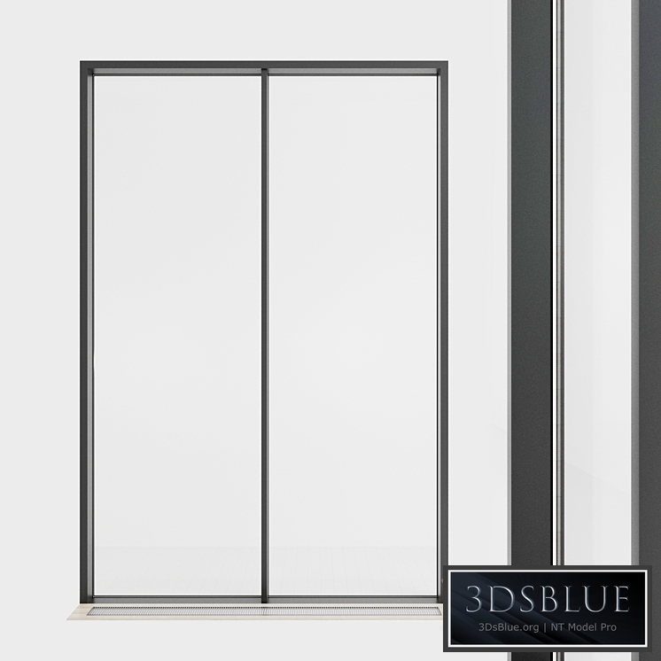 Panoramic glazing. Stained glass. 61