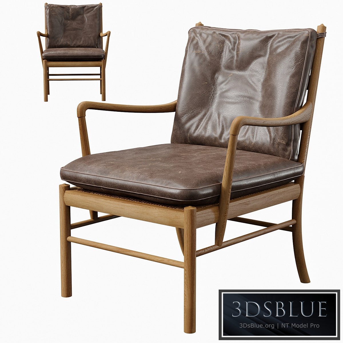 schalling OLE WANSCHER COLONIAL ARMCHAIRS