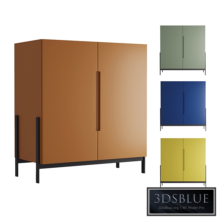 SQUARE FLOAT SIDEBOARD. Novamobili.