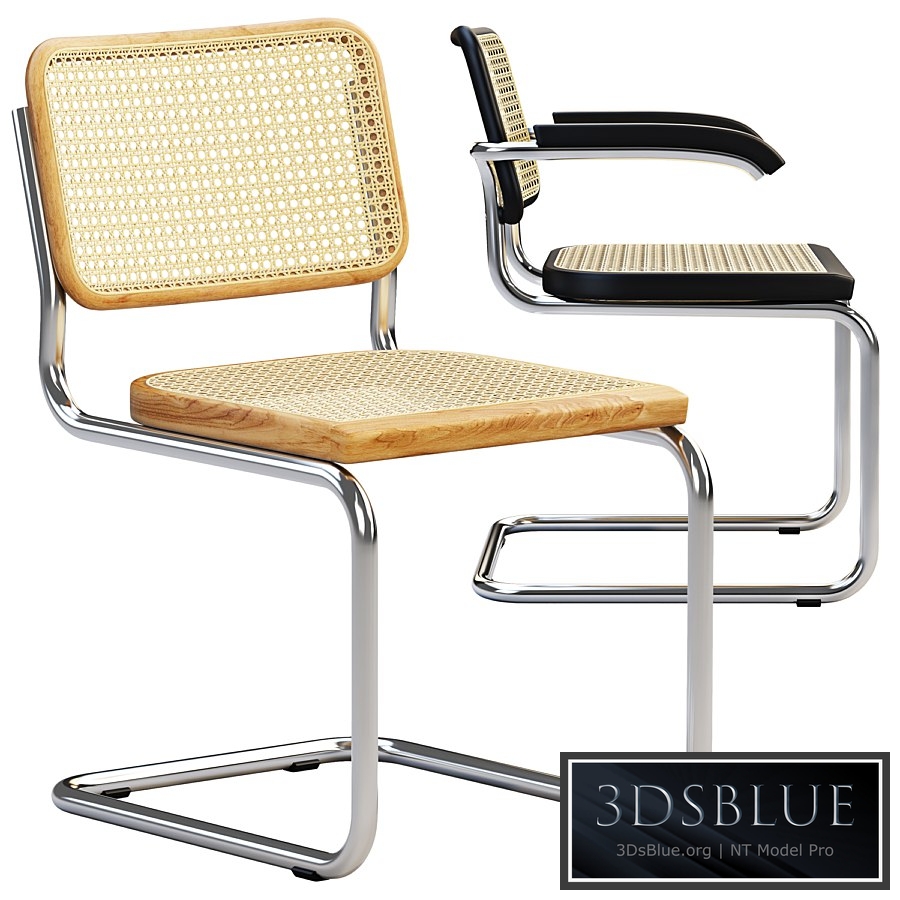 Cesca Chairs B 32 by Marcel Breuer (2 options)