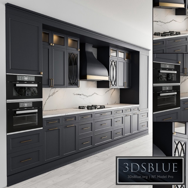 Kitchen NeoClassic - Dark Gray Set 22