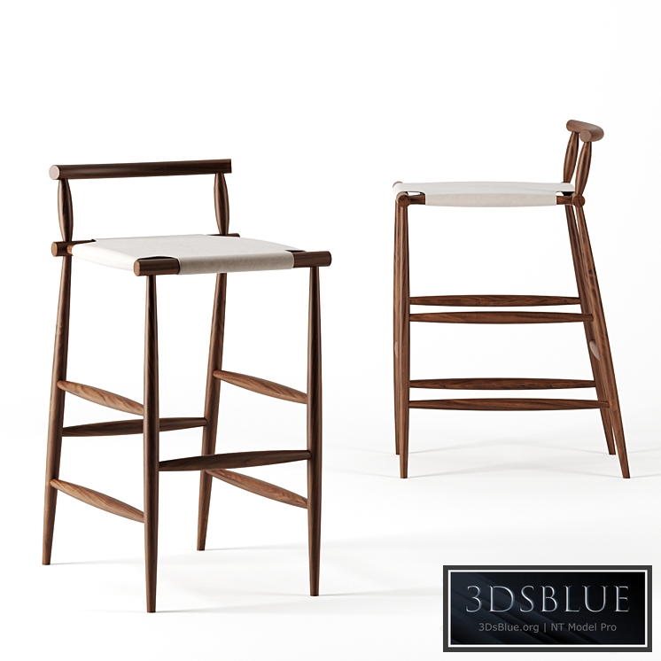 Pelleossa bar Stool by Miniforms