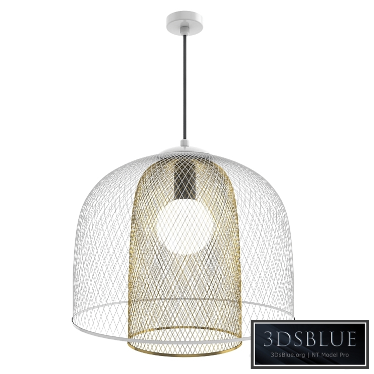 Pendant lamp made of metal mesh VANTA from Lampatron