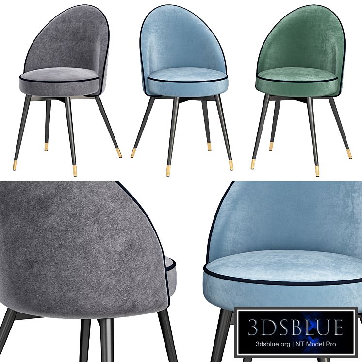 DINING CHAIR COOPER SET by eichholtz