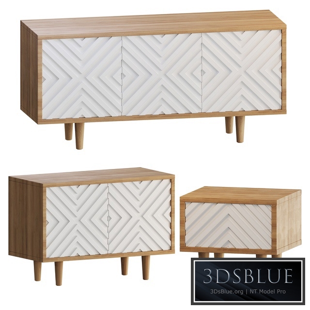 Cabinet Osobica Mount No.2 and bedside table