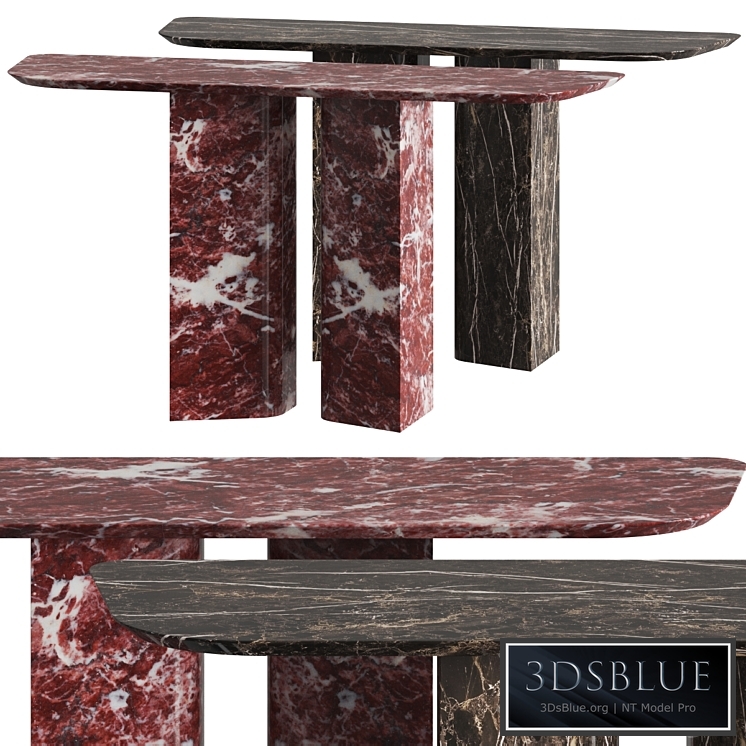 International Marmi Frisbie Console Tables